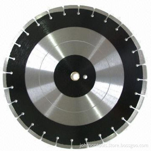 400mm diamond laser welded saw blade for cutting asphalt